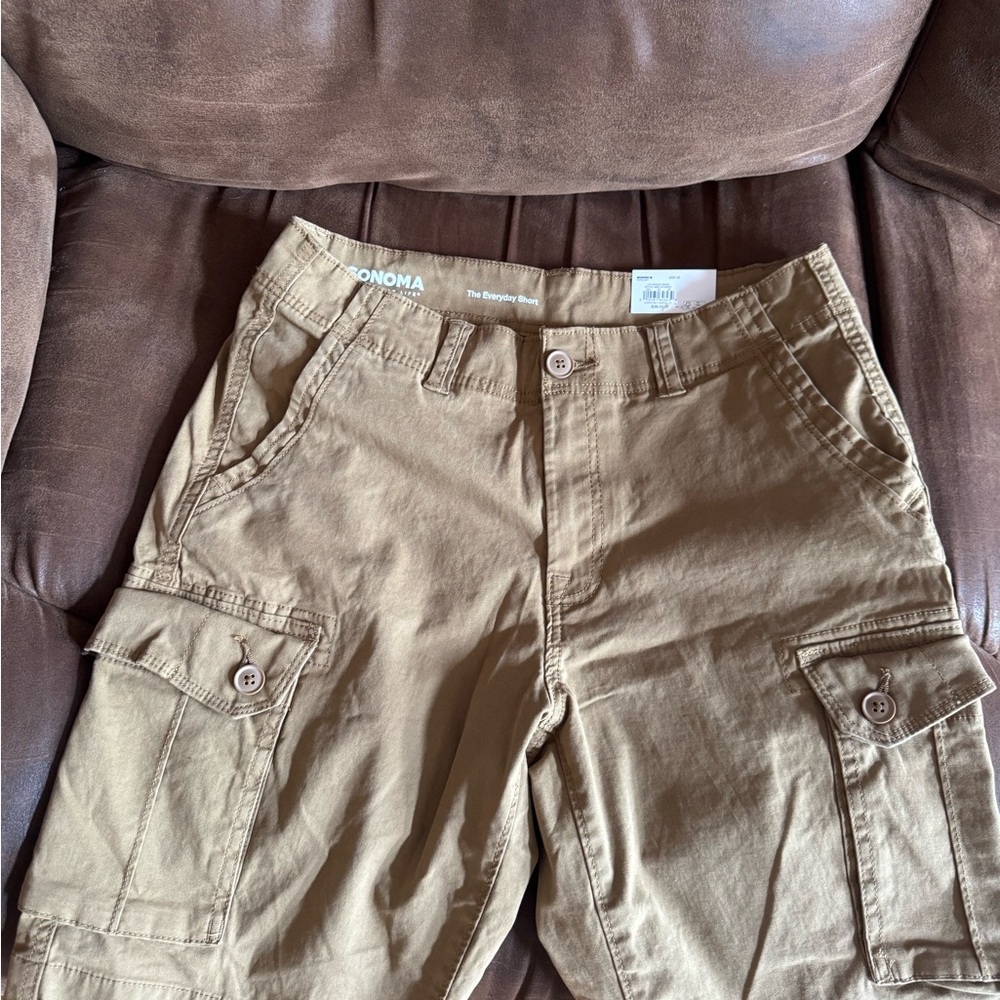 Sonoma Tan cargo Shorts - NWT